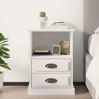 Obrázok produktu pre vidaXL Nočný stolík biely 43x36x60 cm