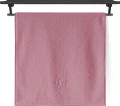 Obrázek produktu pro Osuška Grand Motýlek 70x140 cm starorůžová