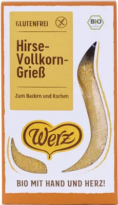 Obrázek produktu pro Celozrnná prosná krupice - bezlepková 250g