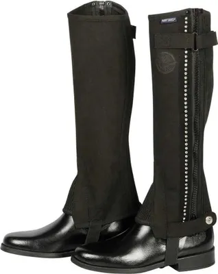 Immagine prodotto di Harrys Horse Mini Chaps Amara Crystal nero bambini e adulti, taglia:M