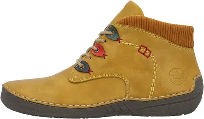 Image de Chaussures de randonnée pour femmes Rieker, bottines à lacets, multicolores, pour le quotidien