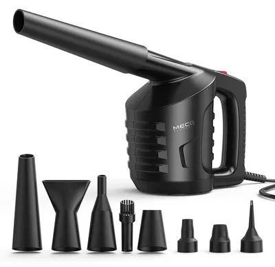 Produktbild von MECO ELEVERDE Druckluftspray, Elektrisches Staubgebläse und Tastaturspray, Plug-and-Play Druckluftreiniger für PC, Laptop, Sofa und mehr