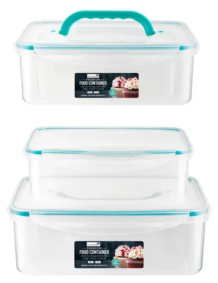 Vorratsbehälter-Set 2er, 4,5L+2,4L, luftdicht, BPA-frei, spülmaschinengeeignet