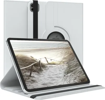 Produktbild von EAZY CASE - Tablet Hülle für Apple iPad Pro 11 (2024) Schutzhülle, Tablet Case 360° drehbar in Weiß