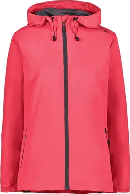 Produktbild von CMP Woman Rain Jacket Fix Hood Damen Regenjacke Wanderjacke 39X6636 Grösse - Bekleidung: 44