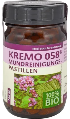 Image de KREMO 058 Pastilles pour le nettoyage de la bouche, 132 pastilles