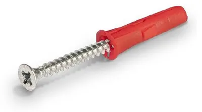 Zdjęcie produktu dla Kołek uniwersalny UNO 6x28 mm z wkrętem UNO-06+435 RAWLPLUG (100 szt.)