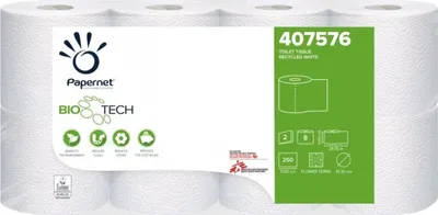 Produktbild von Papernet 407576 Camping Toilettenpapier 2 lagig, Camping Klopapier, Toilettenpapier für chemietoilette boot wohnmobil Menge - 24 Rollen