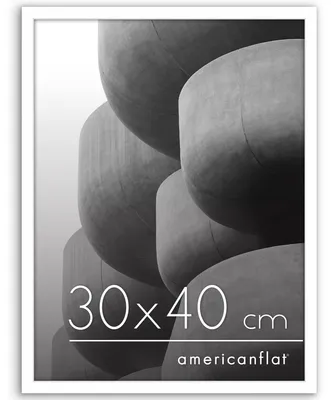 Obrázok produktu pre Rám na obrazy Americanflat, 30x40 cm – úzky rám, 40x30 cm, s plexisklovou doskou