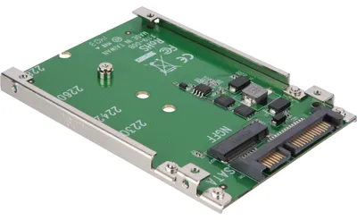 Produktbild von DeLOCK 62544, SATA, M.2, Grün, 100 mm, 70 mm, 7 mm