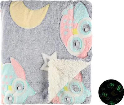 Obrázok produktu pre Detská svietiaca prikrývka GLOW, 125 x 150 cm