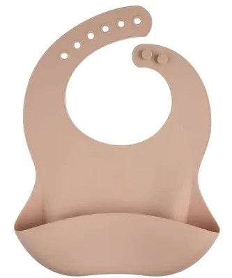 Produktbild von Canpol Babies Premium Silikon-Ltzchen Beige, 6m+ mit Tasche - Leicht zu reinigen, bequemer Sitz fr Kleinkinder