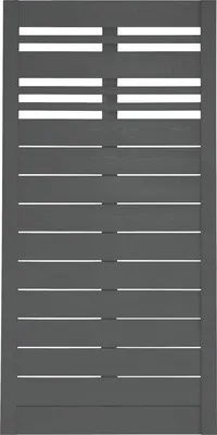 Produktbild von Zaun Teilelement Konsta Reddy 90 x 180 cm anthrazit