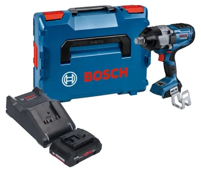 Obrázek produktu pro Bosch GDS 18V-1600 HC Profesionální akumulátorový rázový utahovák 18 V 1600 Nm 3/4'' BITURBO Brushless + 1x akumulátor ProCORE 4,0 Ah + nabíječka + L-Boxx
