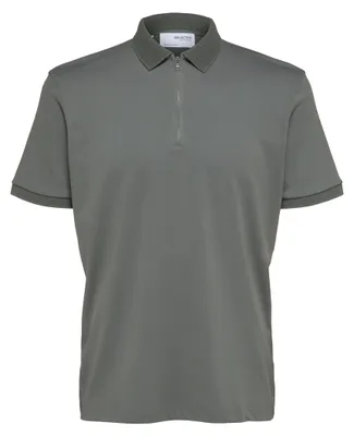 Productafbeelding van SELECTED HOMME SLHFAVE Ritsluiting T-shirt met kraag