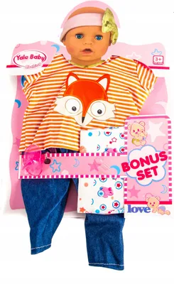 Produktbild von Modisches Puppenkleidung Set Gestreifte Bluse & Hose für 40-45cm Puppen - Outfit