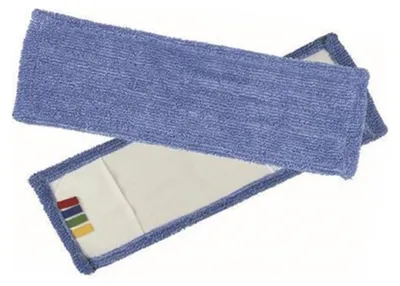 Produktbild von Wischmopp Microfasermopp blau Farbcodierung 40 cm