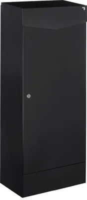 Produktbild von MEFA Letter 414 (Farbe Tiefschwarz - RAL 9005M, Größe 270x430x1100 mm) 414100M