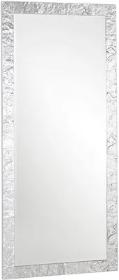 Immagine prodotto di MO.WA Specchio grande Specchio da parete Specchio a figura intera Specchio da terra 65x165 Specchio argento Specchio da parete moderno Specchio da ingresso Specchio in legno Specchio argento