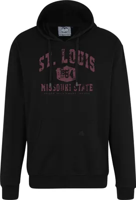 Produktbild von Übergrößen Kapuzen-Sweatshirt AHORN SPORTSWEAR St. Louis weinrot Schwarz 8XL