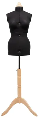 Schneiderbüste, verstellbar, 8-teilig, Kunststoff, 99–119 cm