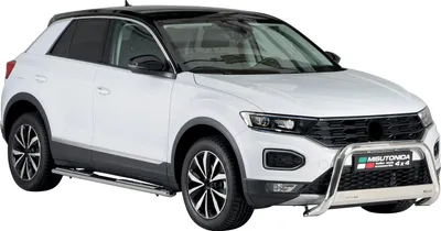 Immagine prodotto di Minigonne laterali in acciaio inox per VW T-Roc 2017-2025 acciaio inox argento