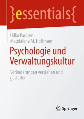 Produktbild von Psychologie und Verwaltungskultur