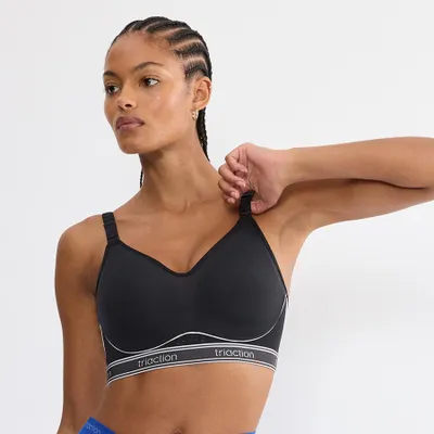 Productafbeelding van Triumph Triaction Cardio Breeze Voorgevormde Sport BH - Zwart