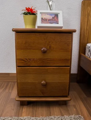 Produktbild von Nachtkommode Eiche 55x42x42 (HxBxT) Kiefer massiv