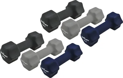 Produktbild von 24Kg (2x3,2x4,2x5) Neopren Gymnastik Hanteln Kurzhanteln