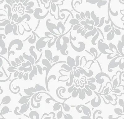 Produktbild von Klebefolie Ornamente Barock - Möbelfolie Silber Grau 0,675 m x 15 m