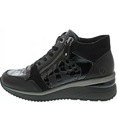 Produktbild von Remonte Damen Schnürstiefelette in Schwarz, Größe 41