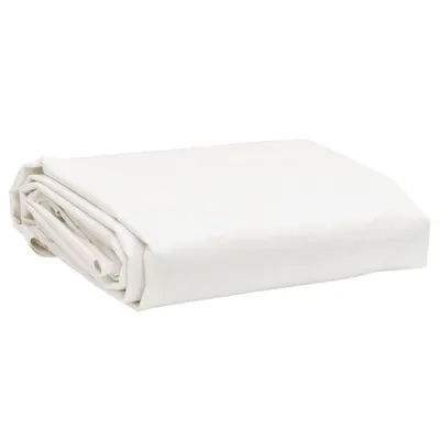Obrázek produktu pro Plachta 650 g/m² bílá S očky / 1 x 2.5 m