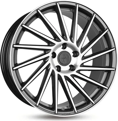 Produktbild von Keskin KT17 Hurricane palladium front polish 8x18 ET45 - LK5/112 ML72.6 Felge Alu