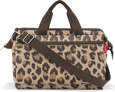 Produktbild von reisenthel allrounder S pocket, Handtasche, Tragetasche, Tasche, Leo Macchiato, 11 L, MO6048