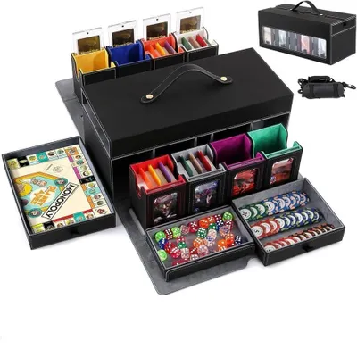 Commander Deck Box 11-in-1 für MTG, 3200+ Karten