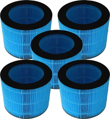 Produktbild von vhbw 5x Filter kompatibel mit Philips HU3918, HU2716, HU2718, HU3915, HU3916 Luftbefeuchter - Luftfilter