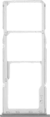 Produktbild von 2x SIM + 1x Micro-SD Kartenhalter Ersatzteil für Samsung Galaxy A21s – Weiß