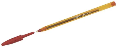 Produktbild von BIC 872720, Stick pen, Rot, Rot, Transparent, Kunststoff, Kunststoff, Fine