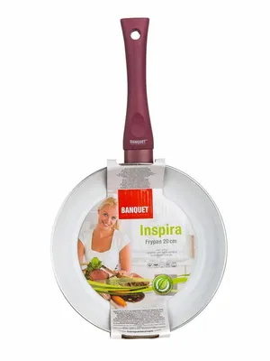 Obrázek produktu pro Pánev s keramickým povrchem INSPIRA 20 x 4,5 cm, indukce