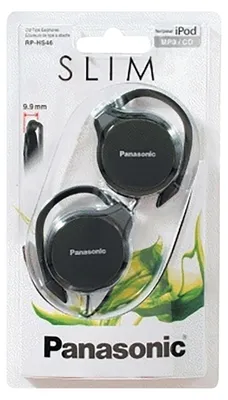 Produktbild von Panasonic RP-HS46E-K Kopfhörer schwarz