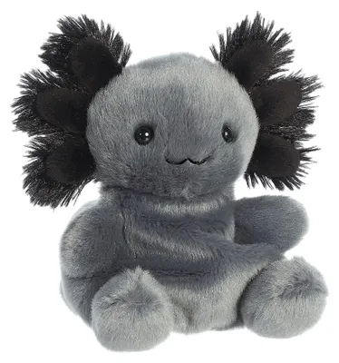 Produktbild von Aurora Palm Pals Onyx Axolotl Grau 13cm