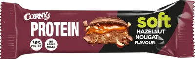 Produktbild von Corny Protein Soft Haselnuss VPE (12x45g Packung)