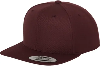 Produktbild von FLEXFIT 6089M | Classic Snapback Cap / Kappe / Mütze / Hut - Farbe: Maroon - Größe: Kids
