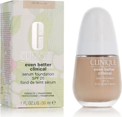 Immagine prodotto di Clinique Even Better Clinical Serum Foundation SPF 20 (CN 08 Linen VF) 30 ml