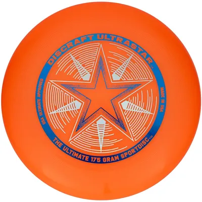 Obrázek produktu pro Frisbee Discraft UltraStar Orange 175 gr DCUSSO Orange 27,5 cm