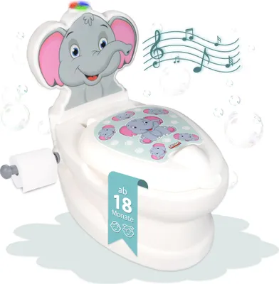 Produktbild von Töpfchen mit Spülgeräusch Elefant, Kindertoilette