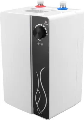 Zdjęcie produktu dla 8L Elektryczny podgrzewacz wody z mini zbiornikiem Elektryczny podgrzewacz ciepłej wody z górnym wylotem wody do kuchni Biały Czarny
