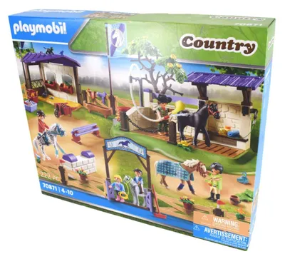 Produktbild von PLAYMOBIL 70871 Country Reitturnier mit Waschplatz Pferde-Wettkampf