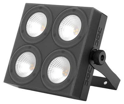 Image de Éclairage PAR, effet LED RGBW, modes depolyvalents, noir, prise UE